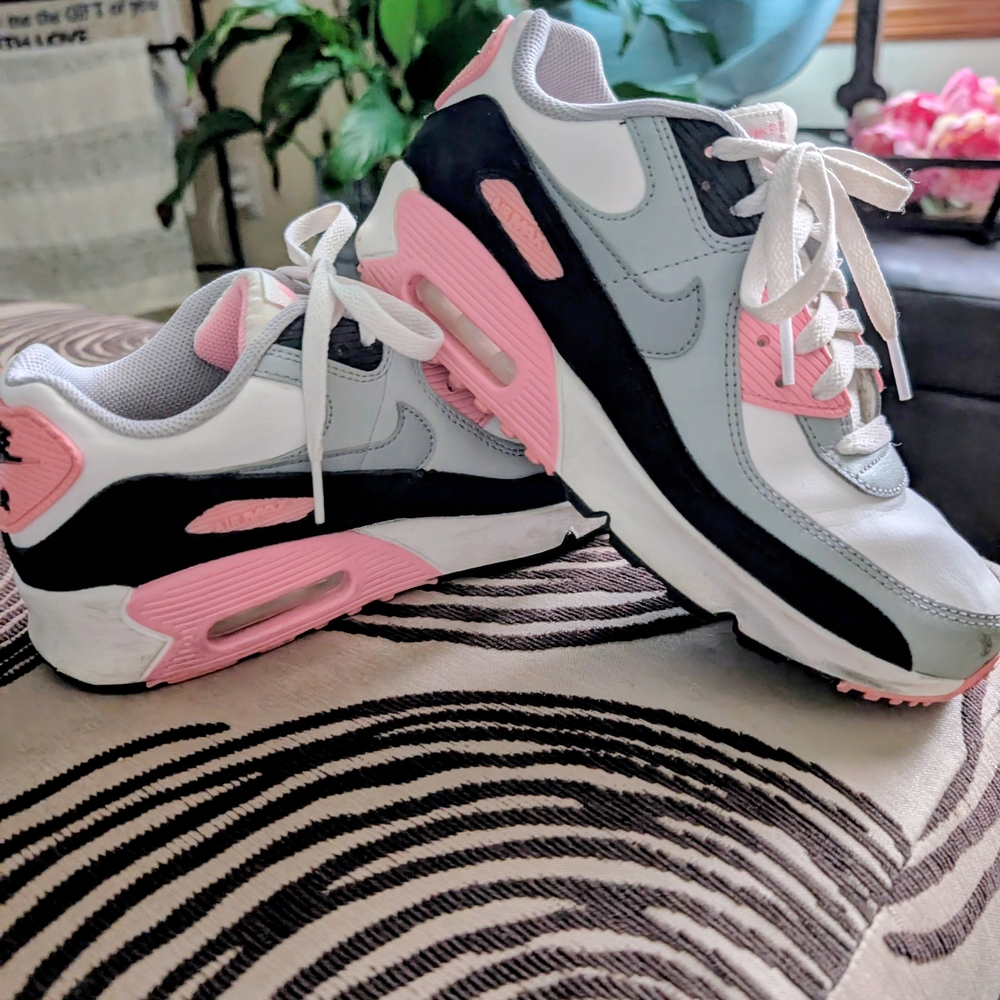 Nike Air Max Women's Sneakers in Pink, Gray, and Black